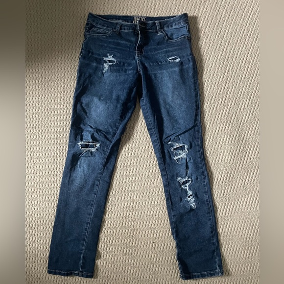 Justice Distressed Jeans - Picture 2 of 3